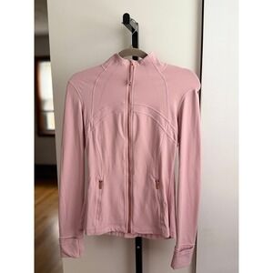 Lululemon Define Jacket *Nulu – Size 6 – Pink Haze / Rose Gold